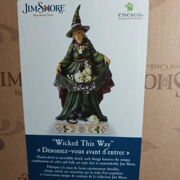 Jim Shore Witch Wicked This Way Enesco NEW - Picture 5 of 13